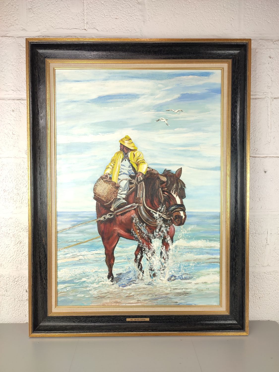 Rac Van Der Stappen - Horse Fisherman