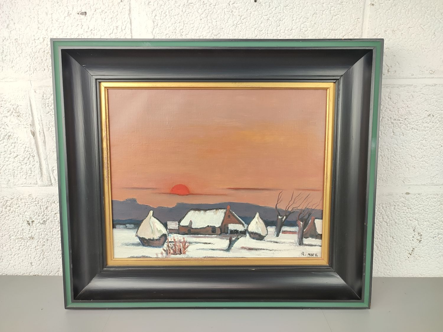 R. Mess - Landscape in winter