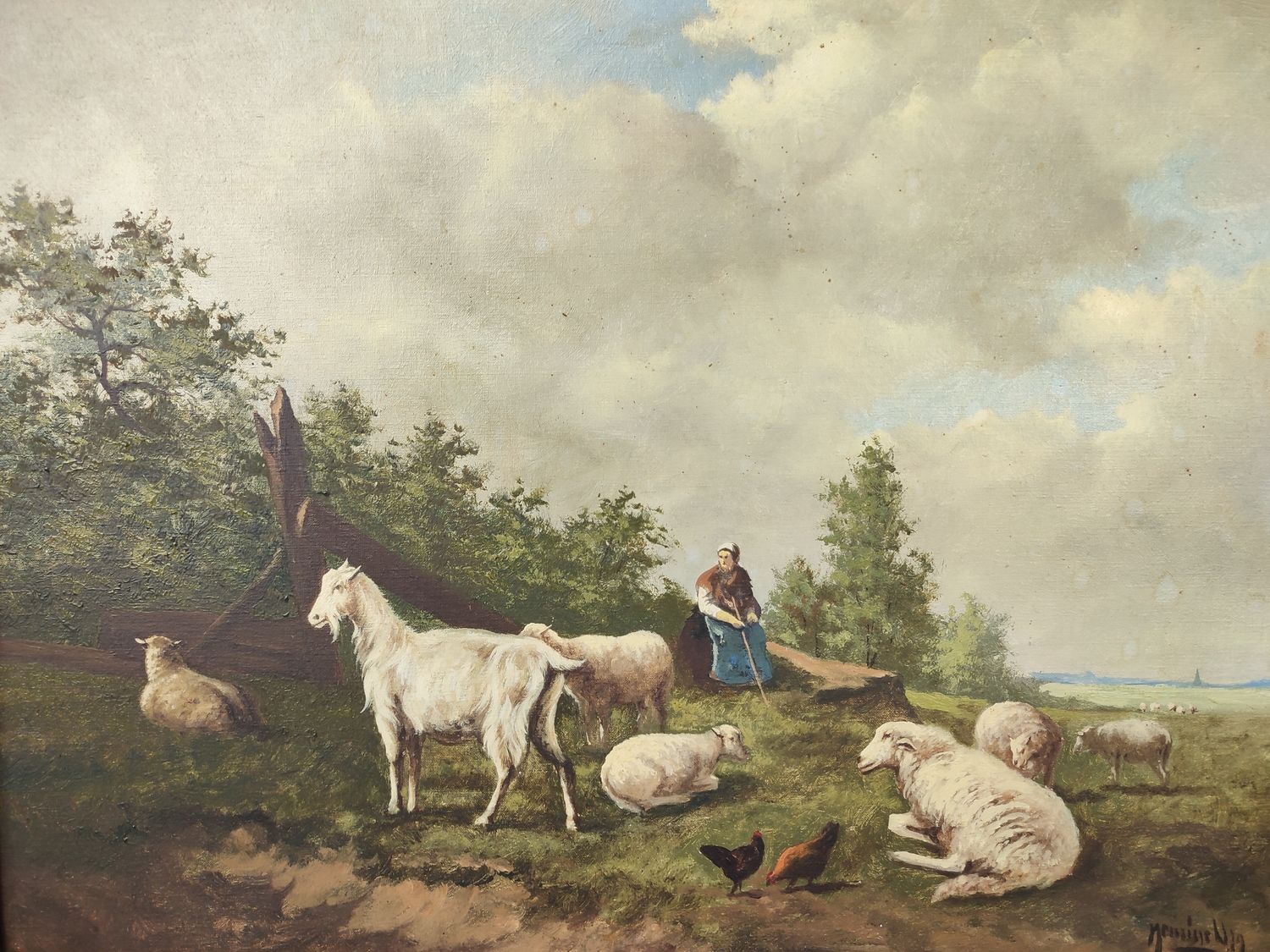 Meurisse Willy - Woman with animals