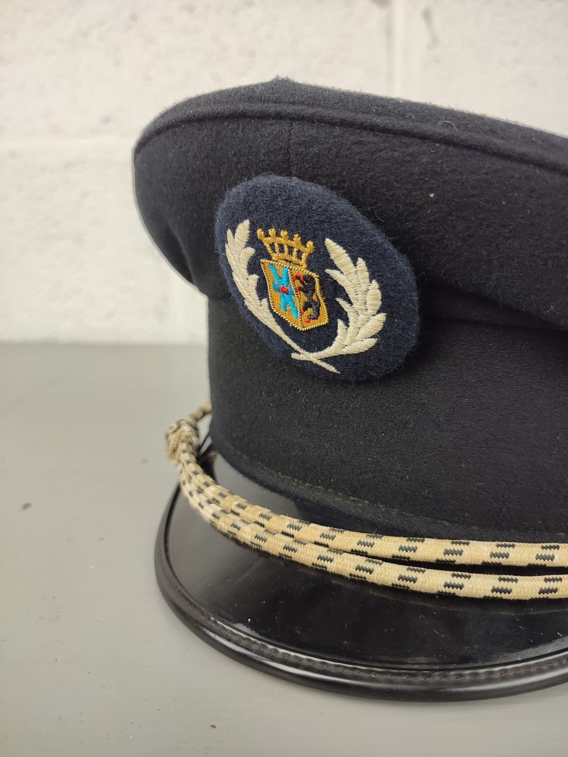 Cap from the West-Flamish police