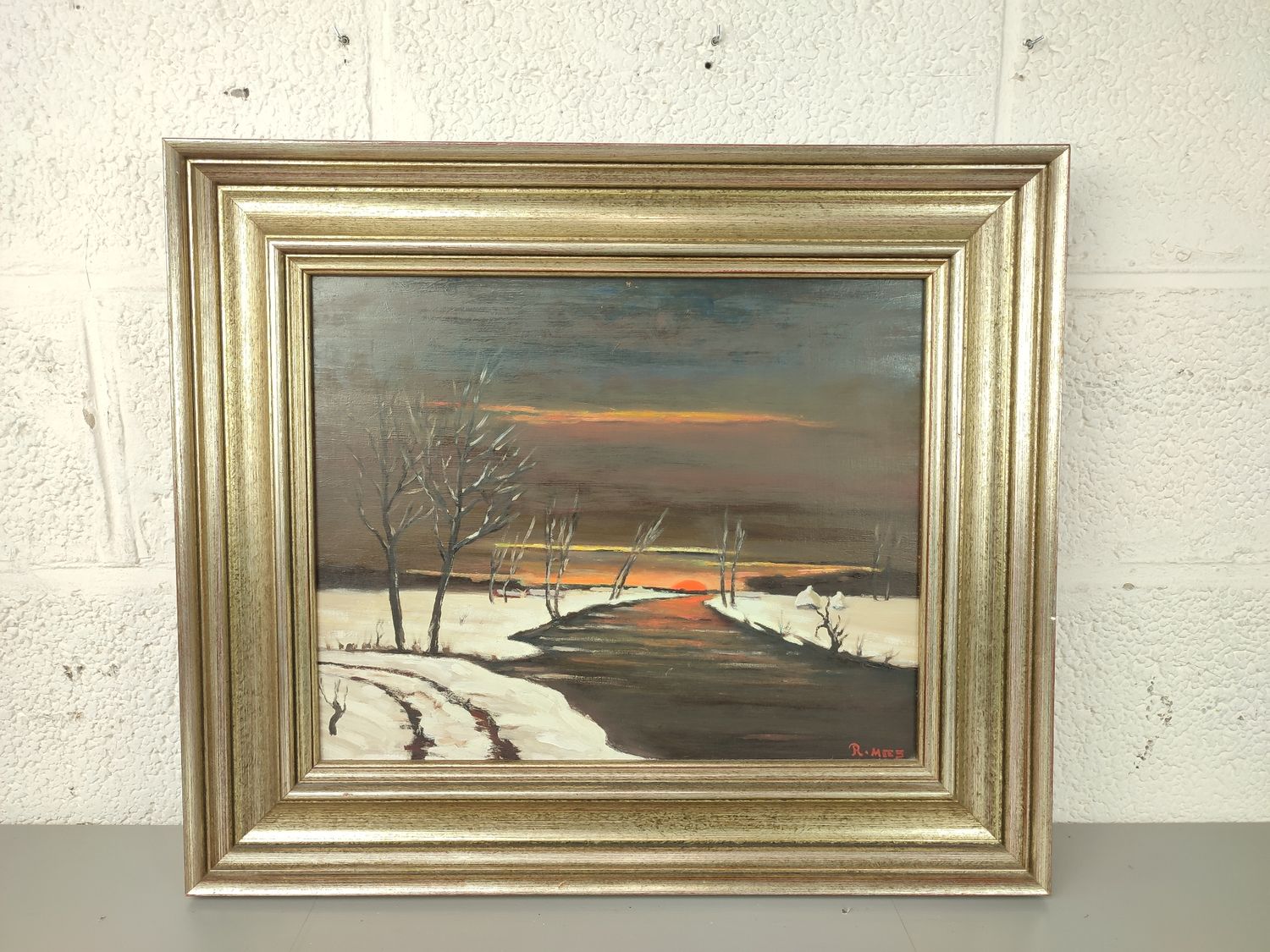 R. Mess - Landscape in winter