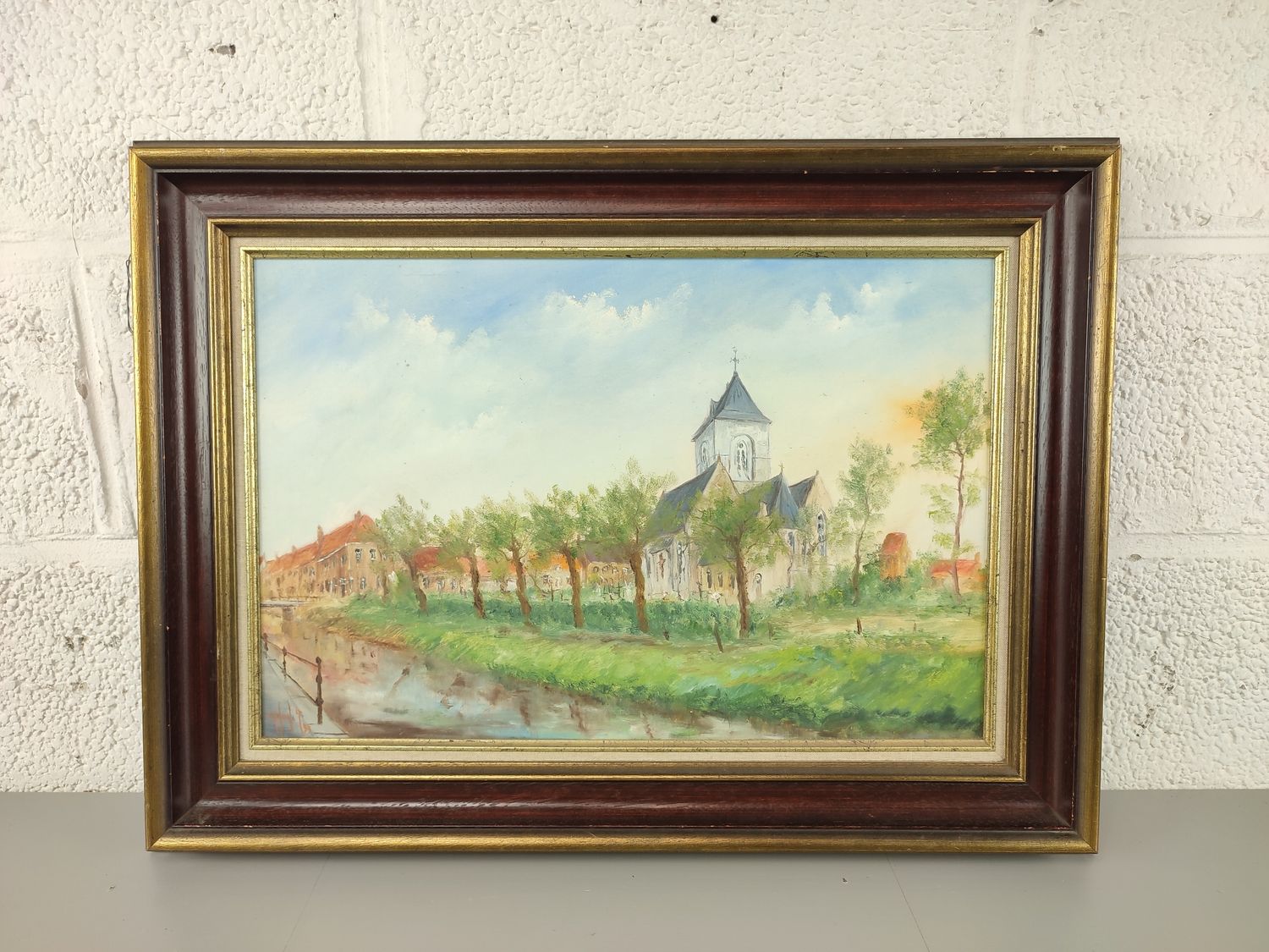 Georges Tahon - painting - Steenkerke