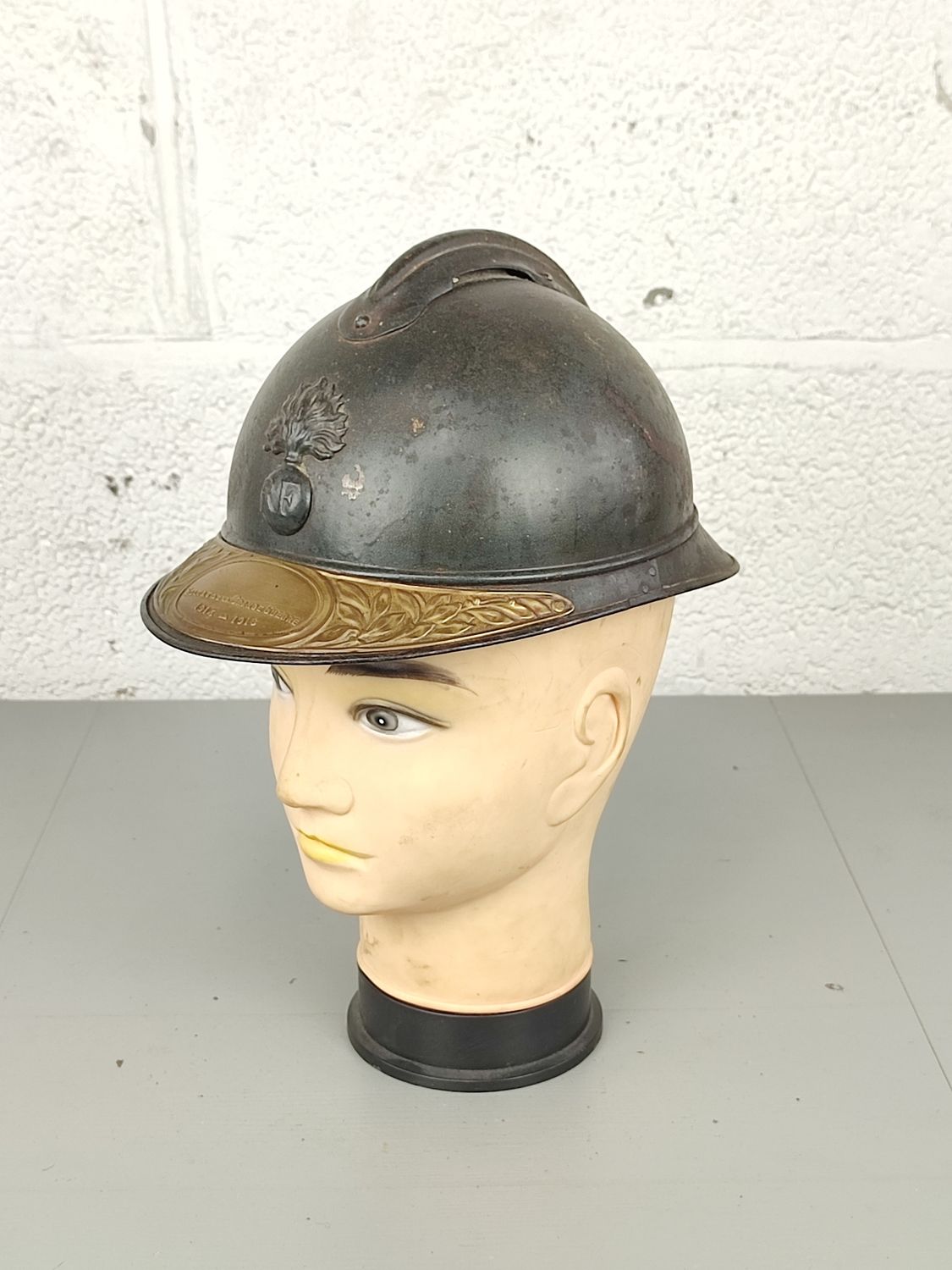 French WW1 Adrian helmet