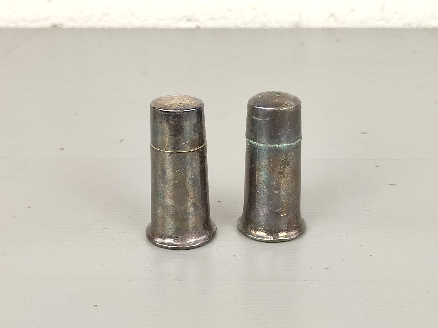 Salt and pepper shakers British military