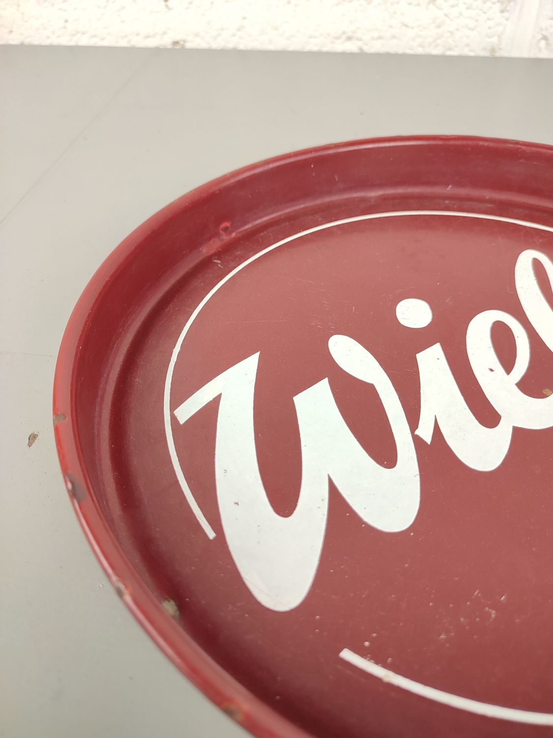 Enamel tray Wiel's