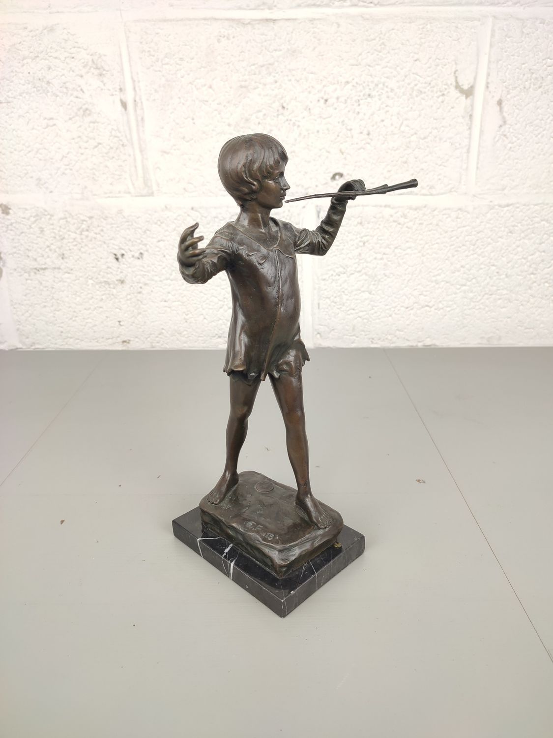 Bronze statue Peter Pan