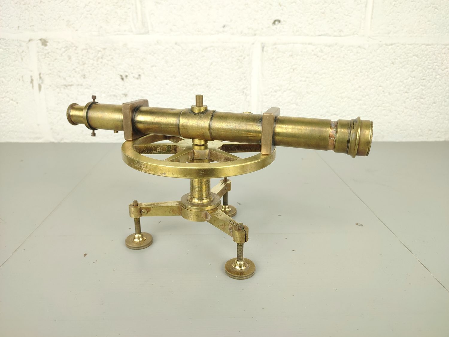 Antique brass surveyor