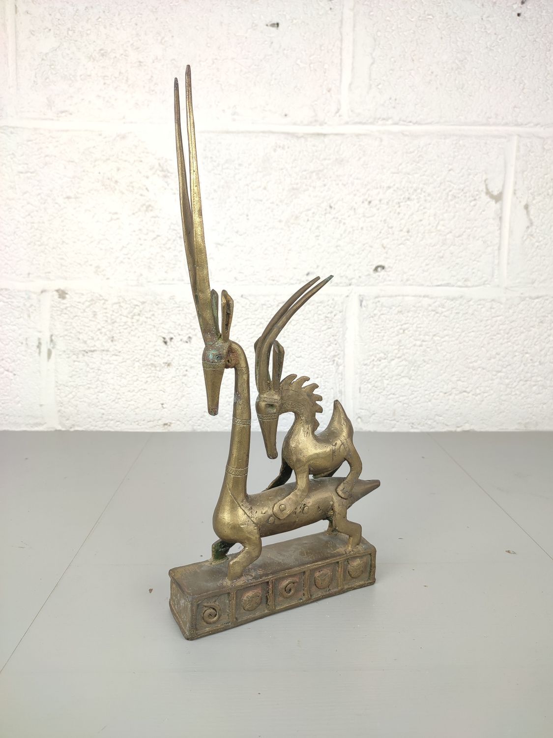 Bronze statue