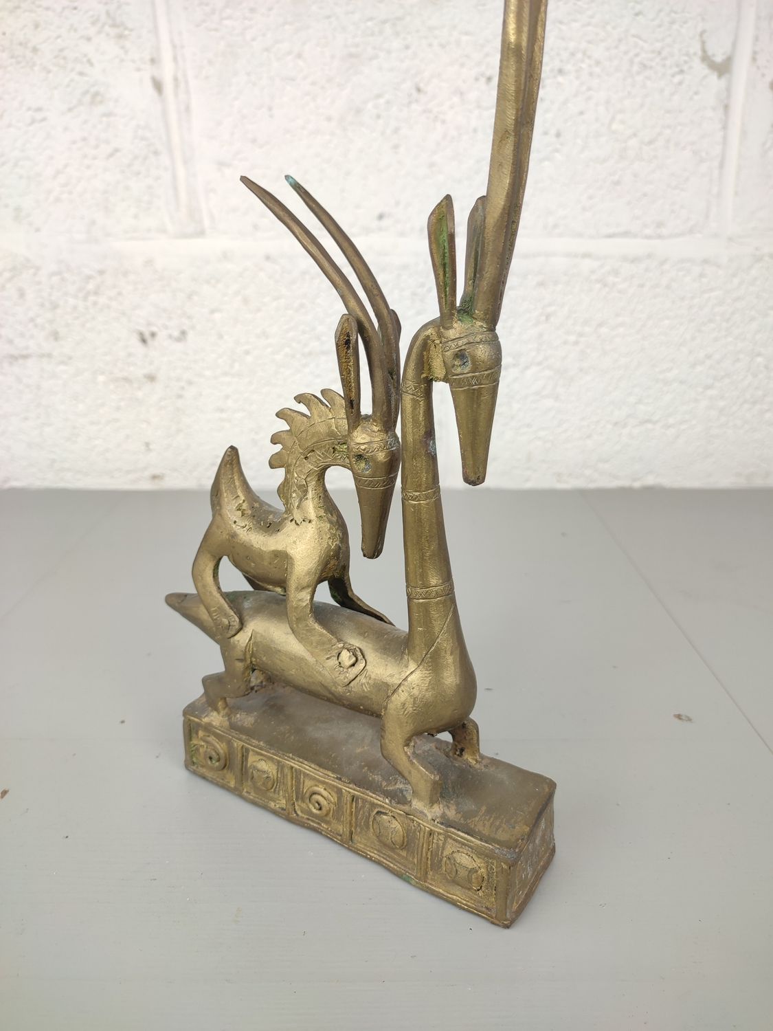 Bronze statue