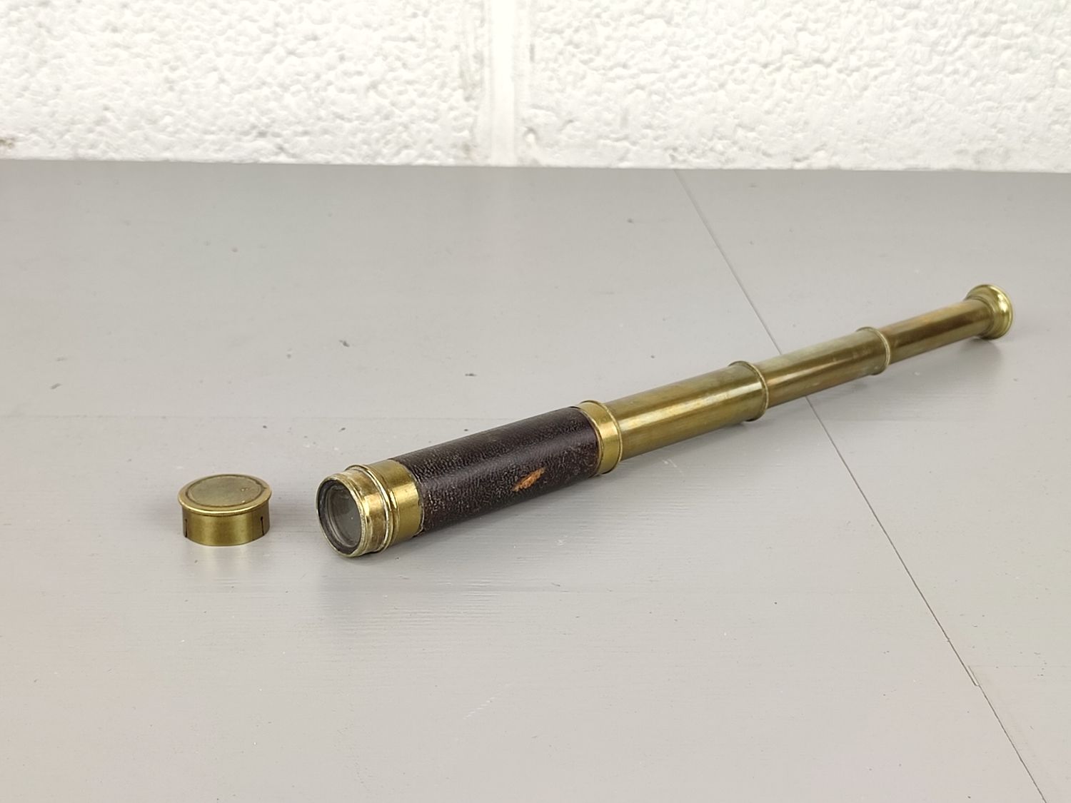 Small antique telescope
