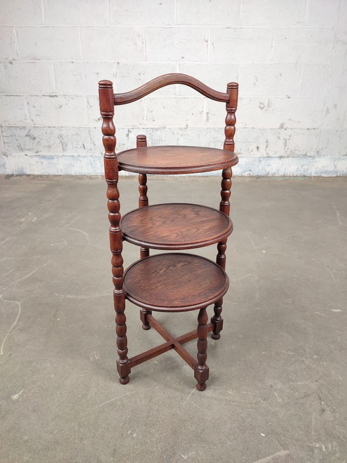 Antique English wooden side table