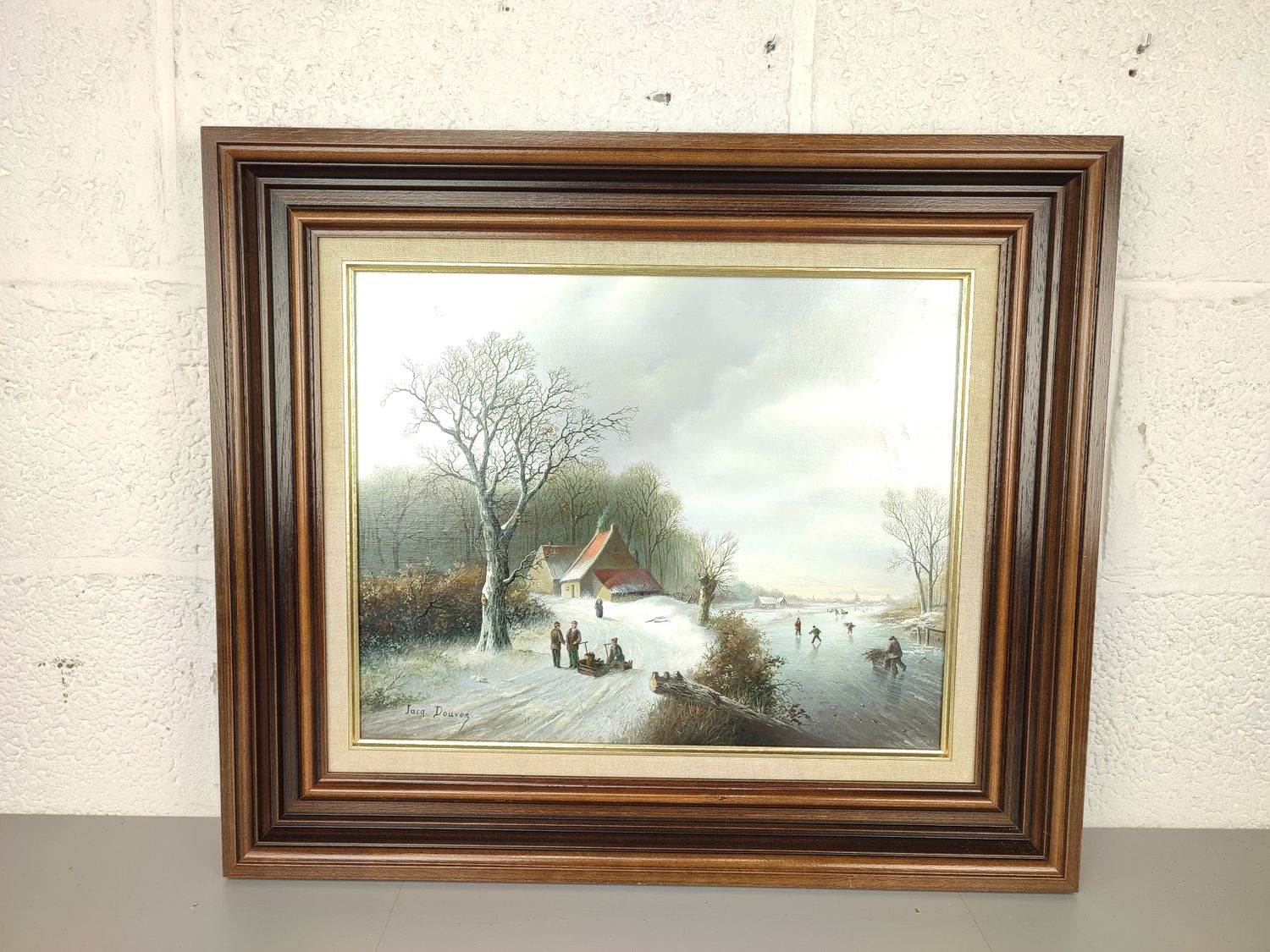 Jacques Douven - winter landscape