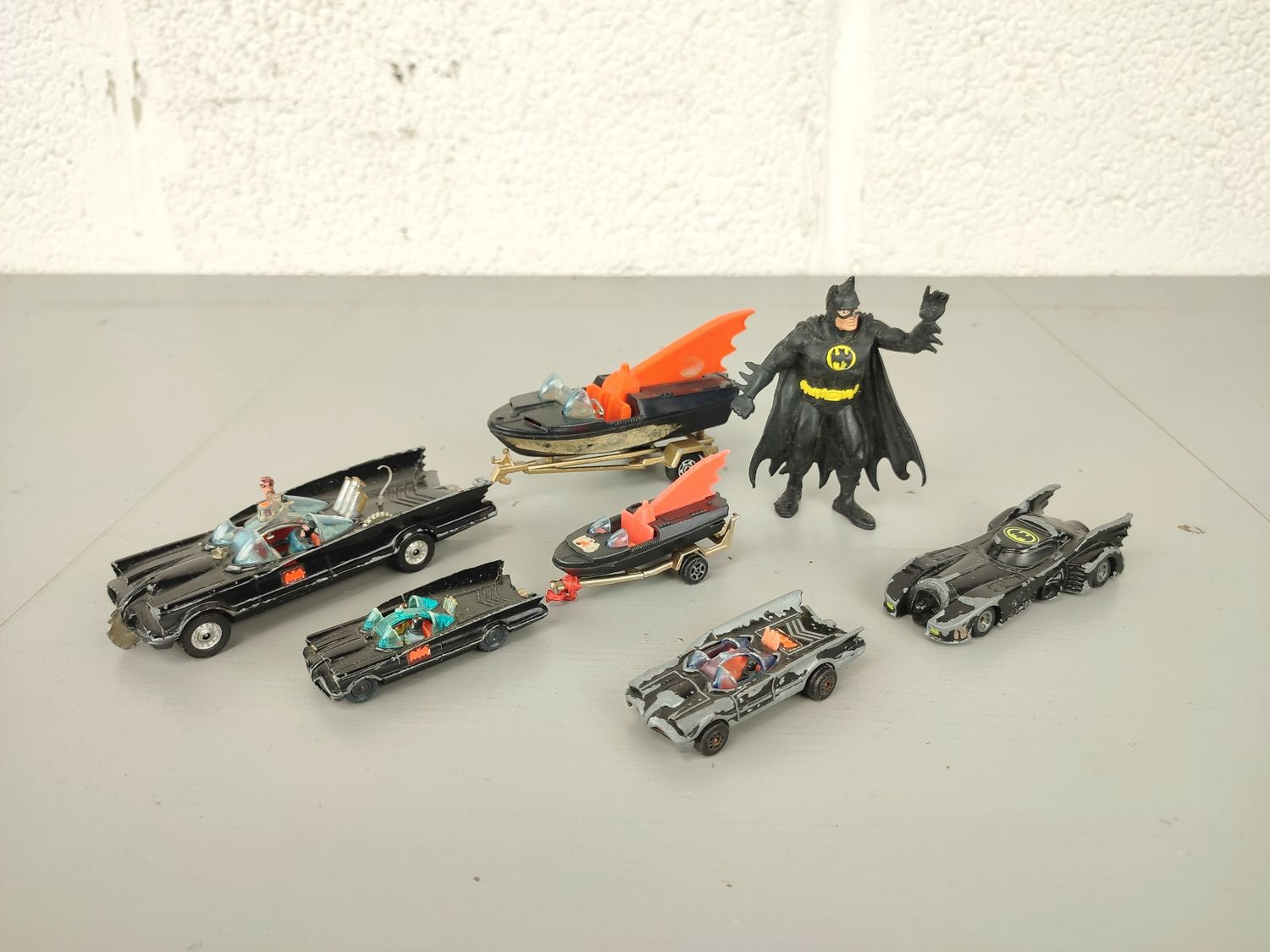 Number batman figurines