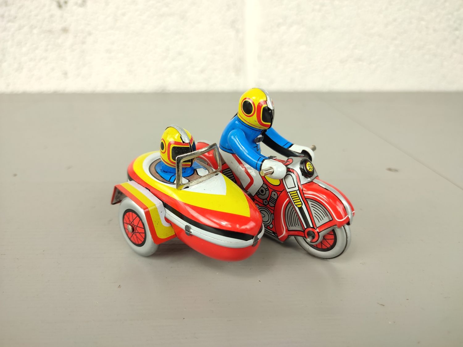 Tin toy motorcycle