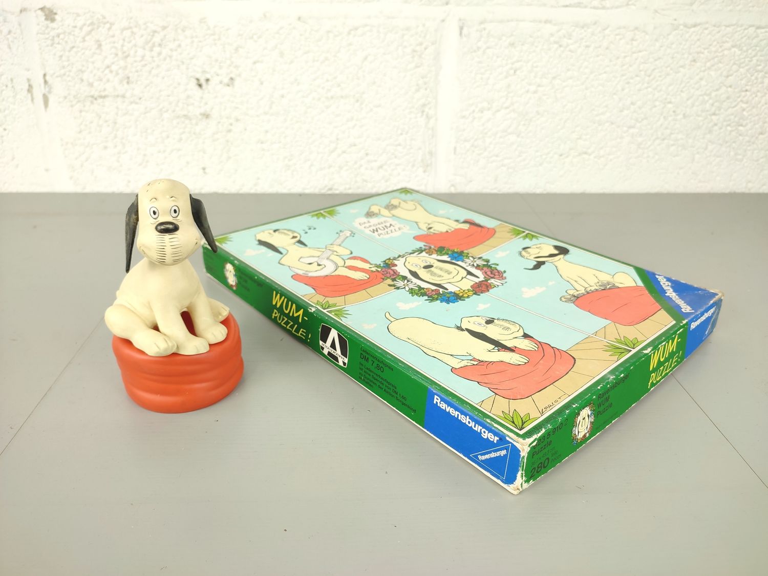 Wum figurine and puzzle