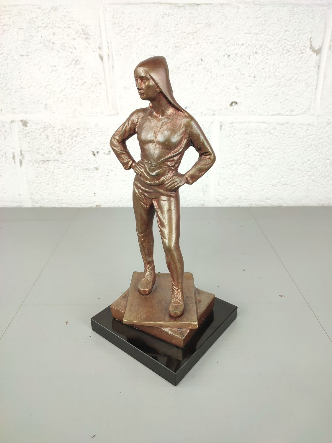 Bronze statue after Constantin Meunier