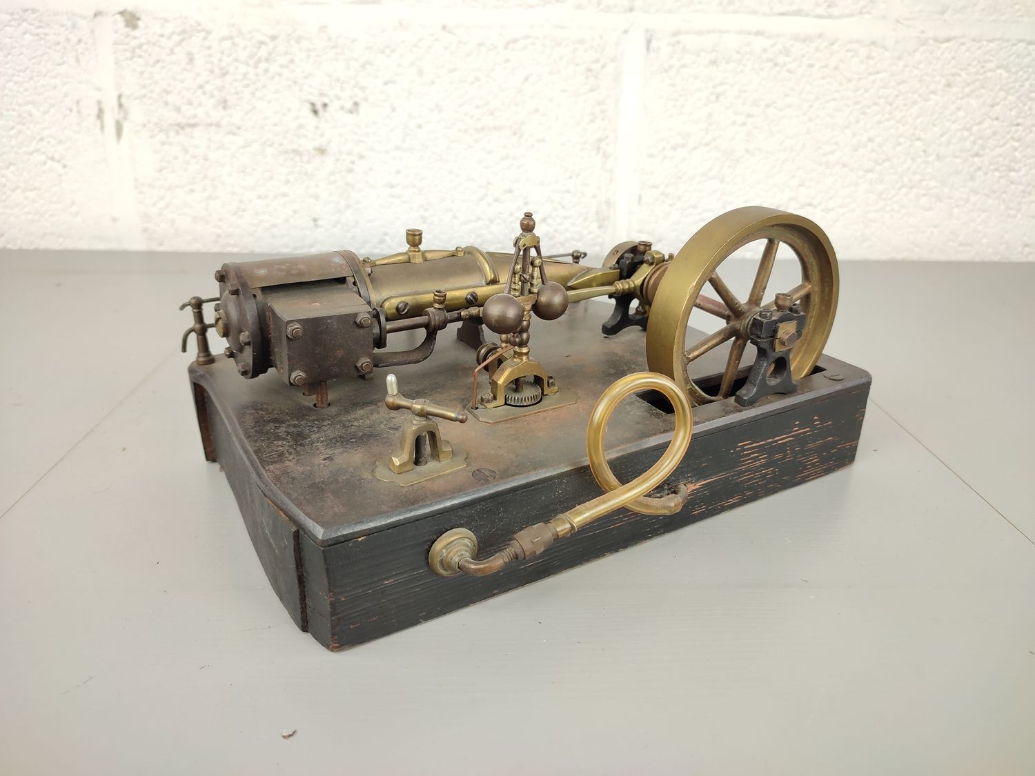 Antique steam engine