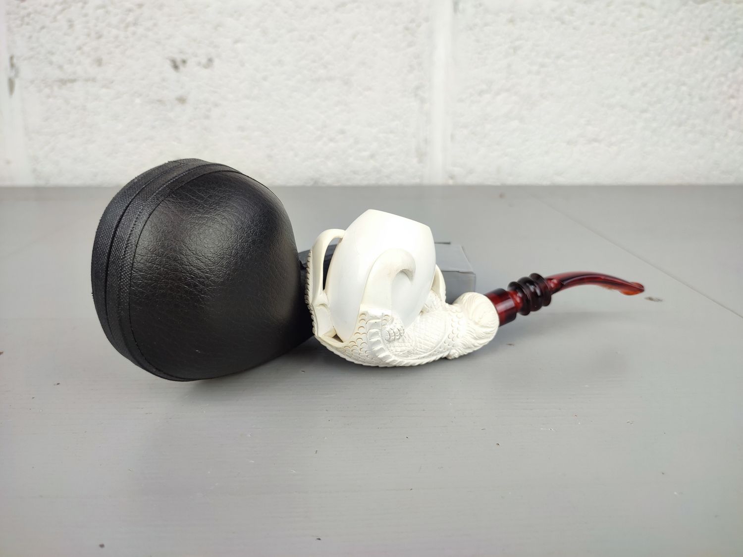 Old meerschaum pipe