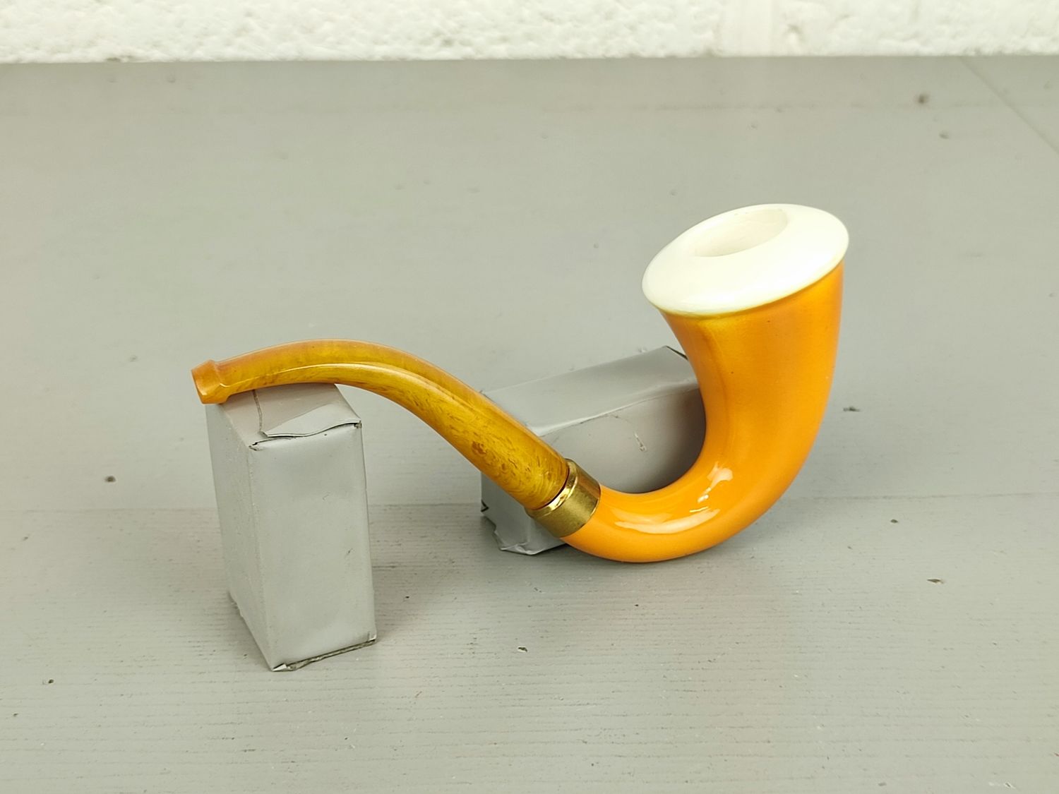 Old ceramic pipe