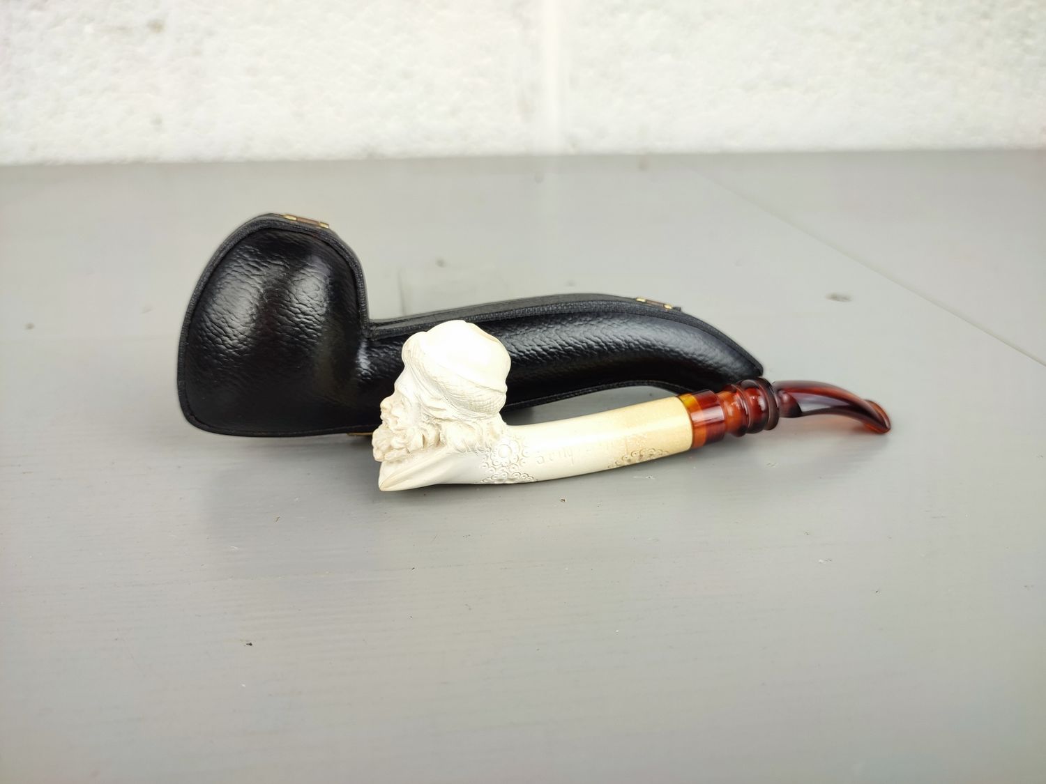 Old meerschaum pipe