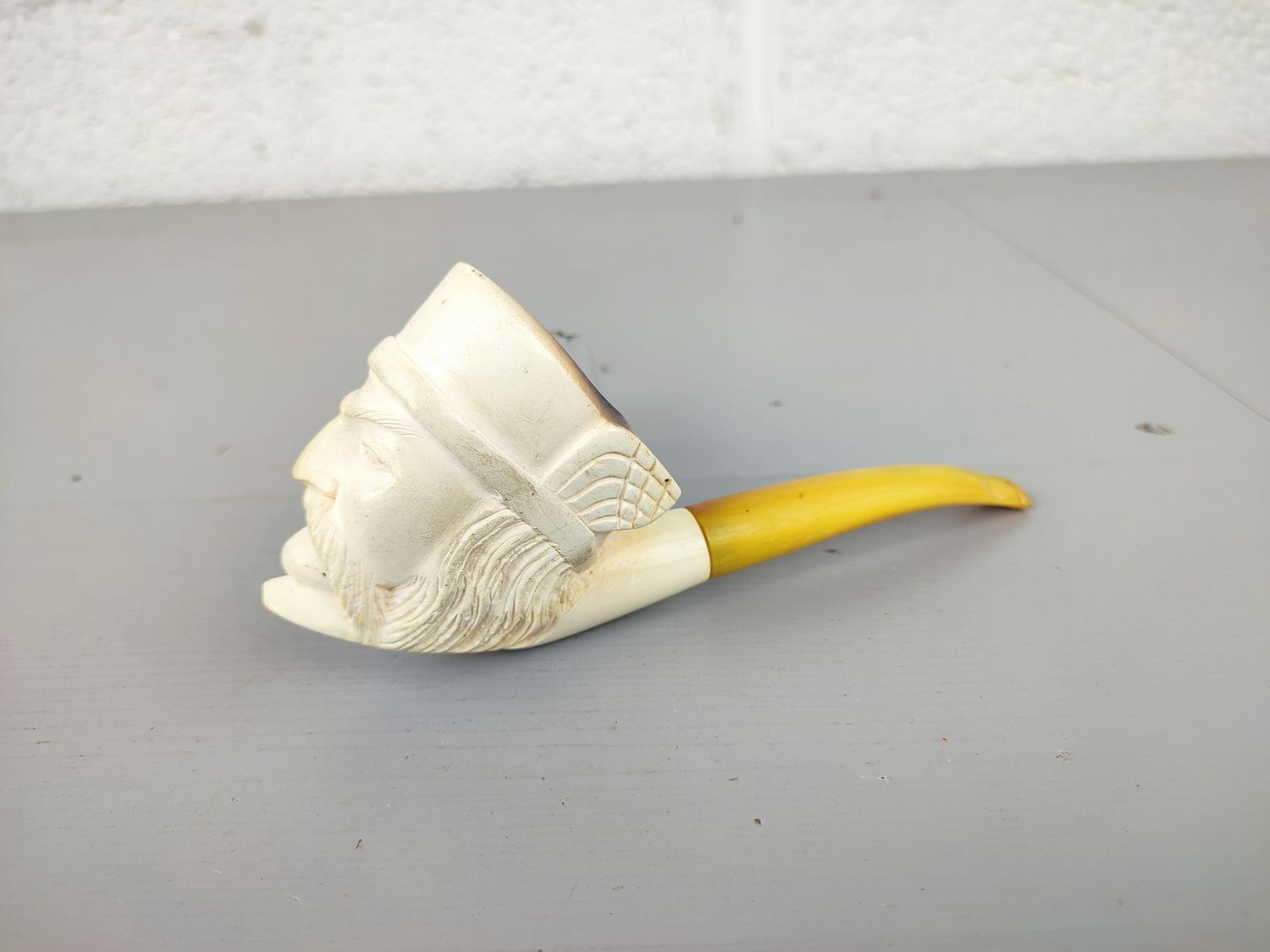 Old meerschaum pipe
