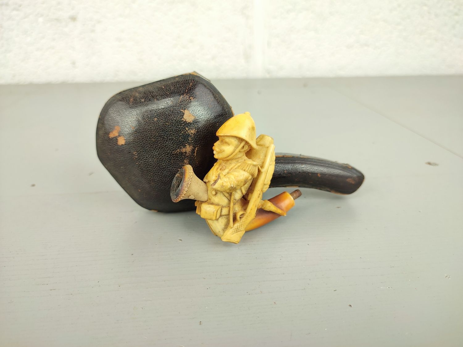 Old meerschaum pipe