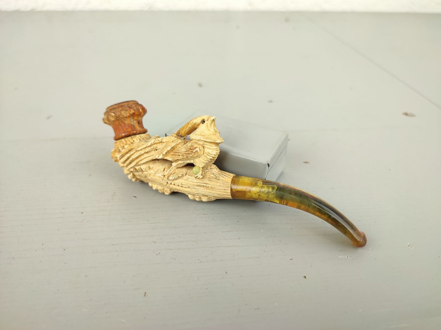 Old meerschaum pipe