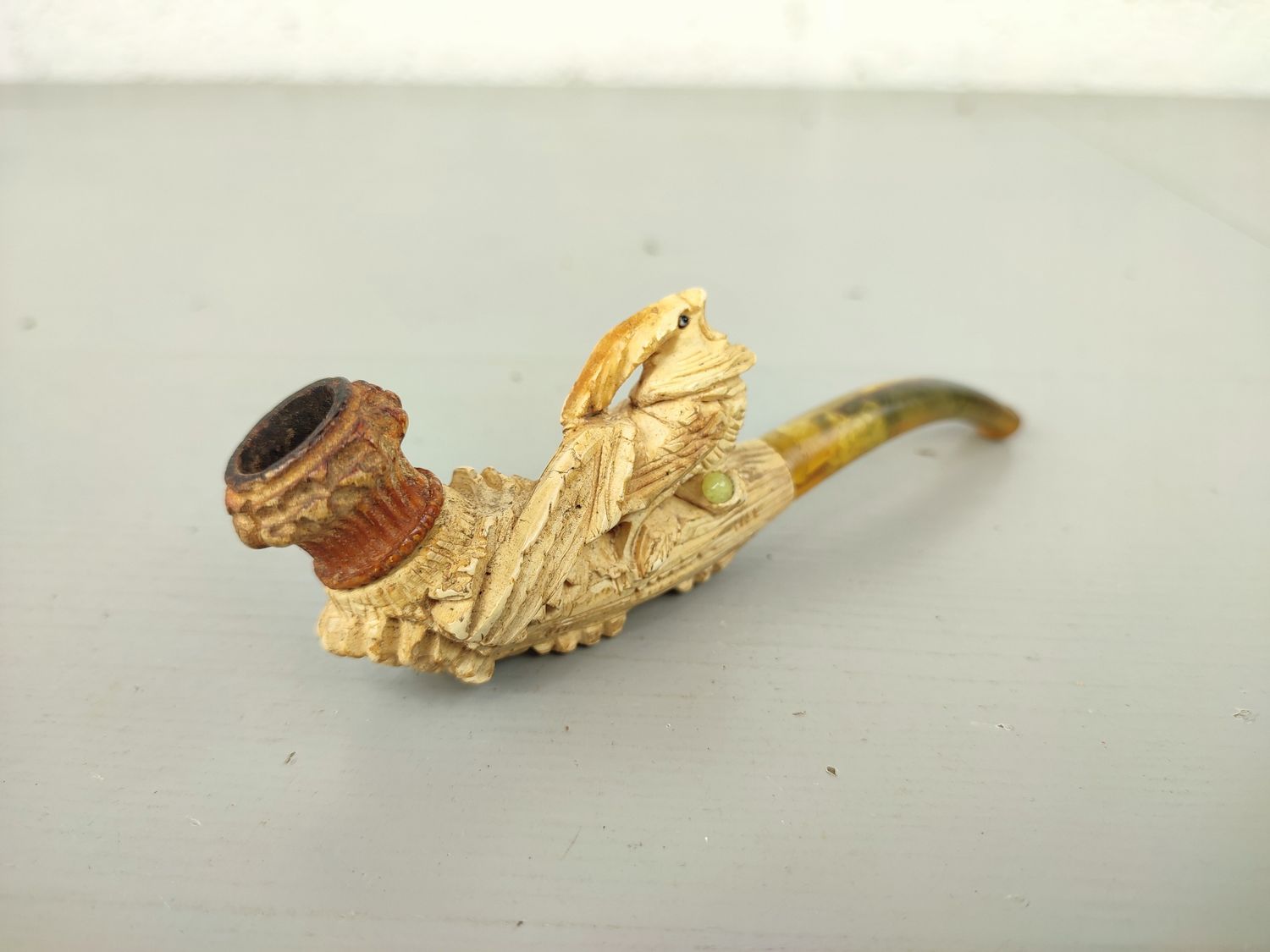 Old meerschaum pipe