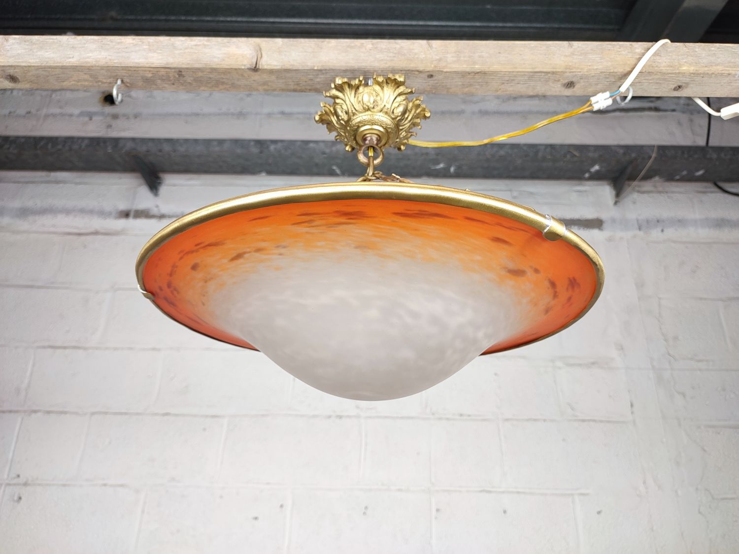 Glasspaste Schneider lamp