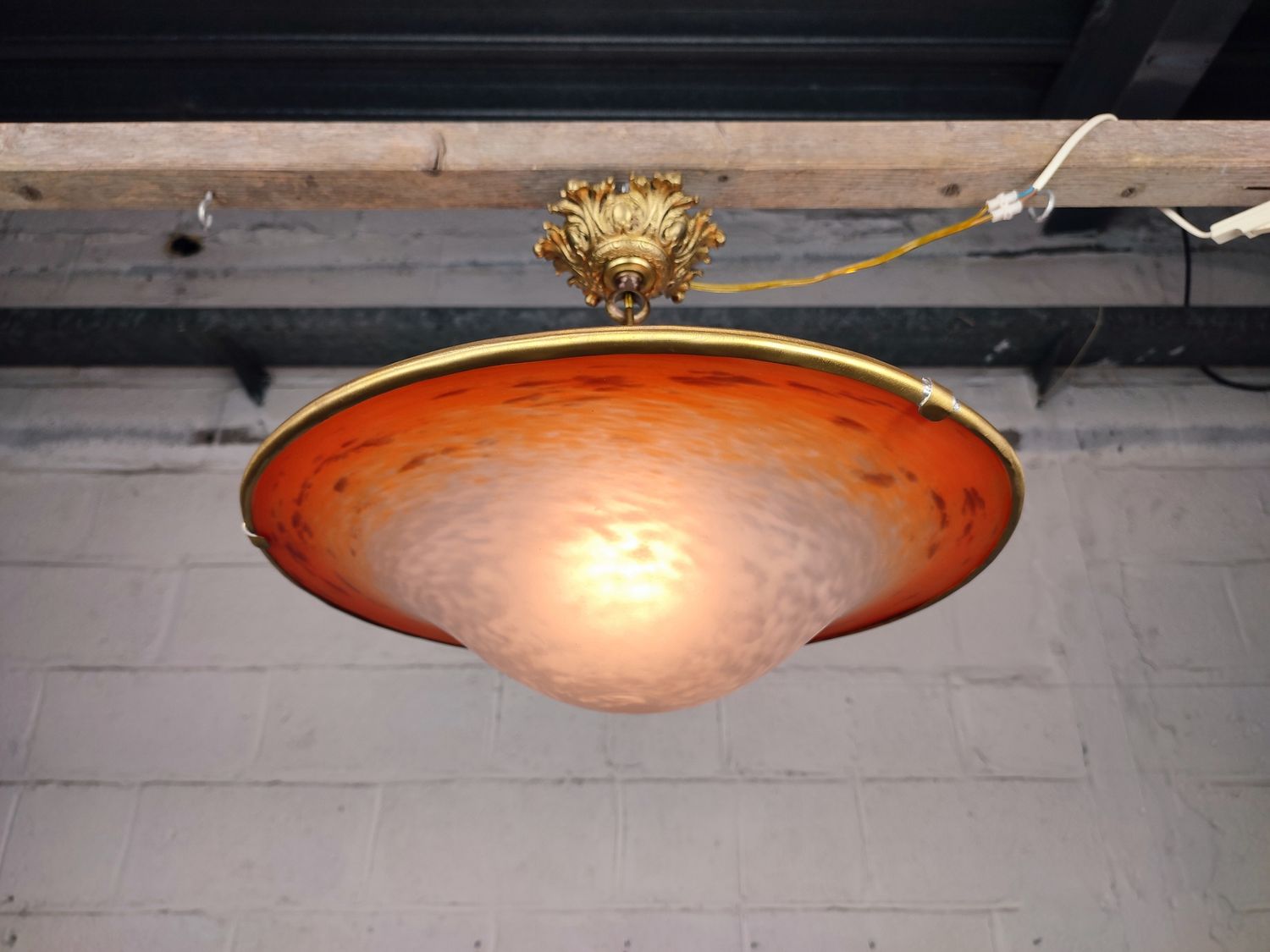 Glasspaste Schneider lamp