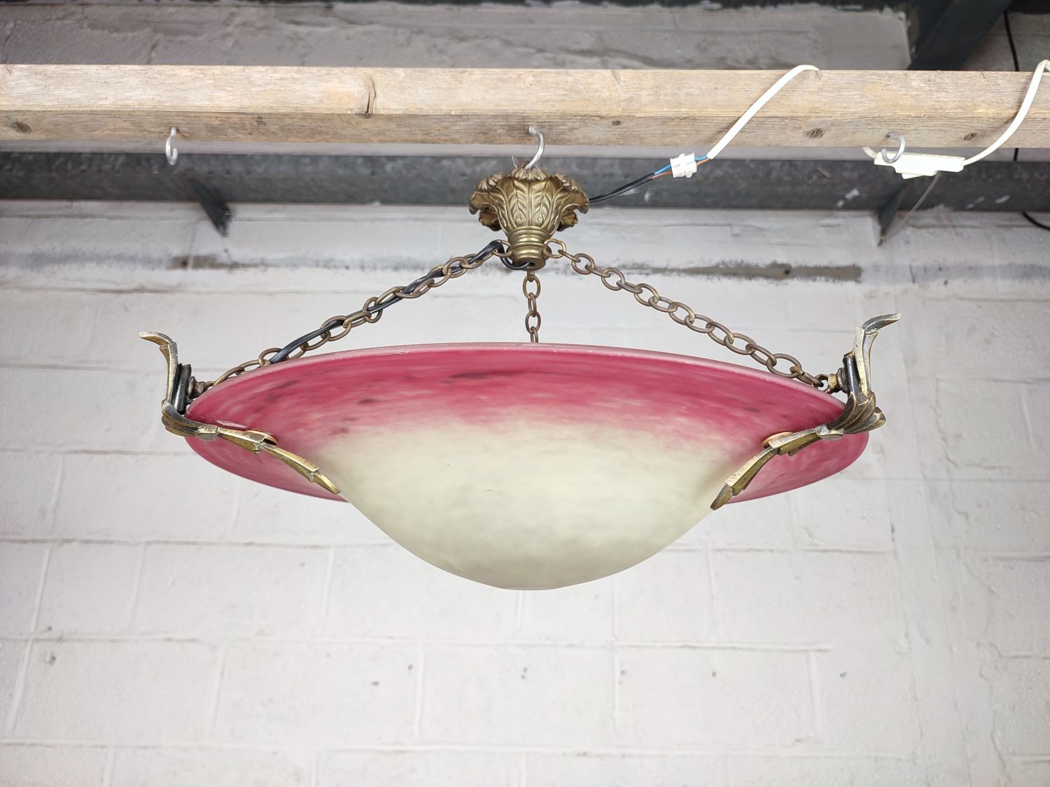 Glasspaste Schneider lamp