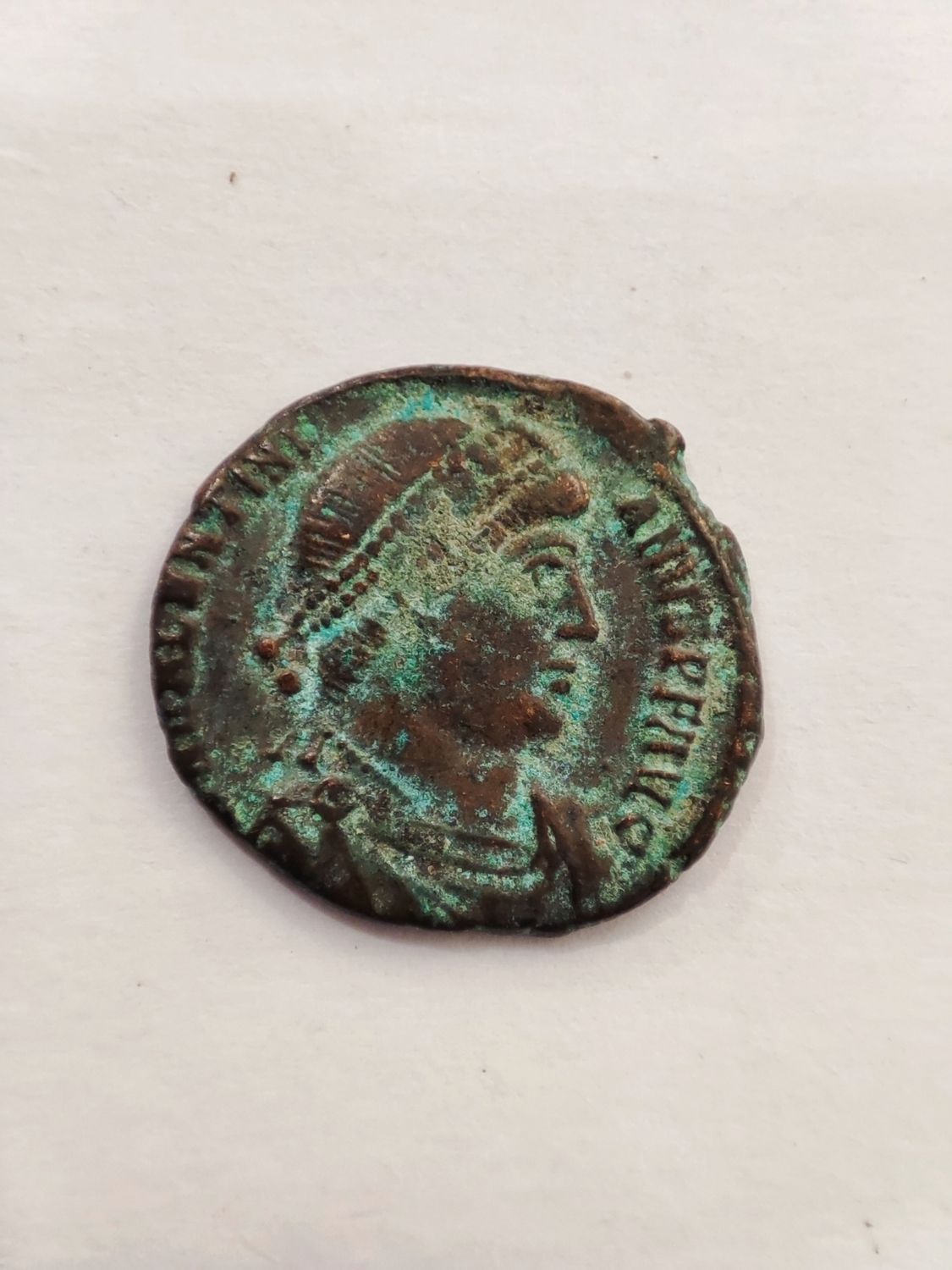 Romeinse munt Valentinian I 364 - 375 N.C.