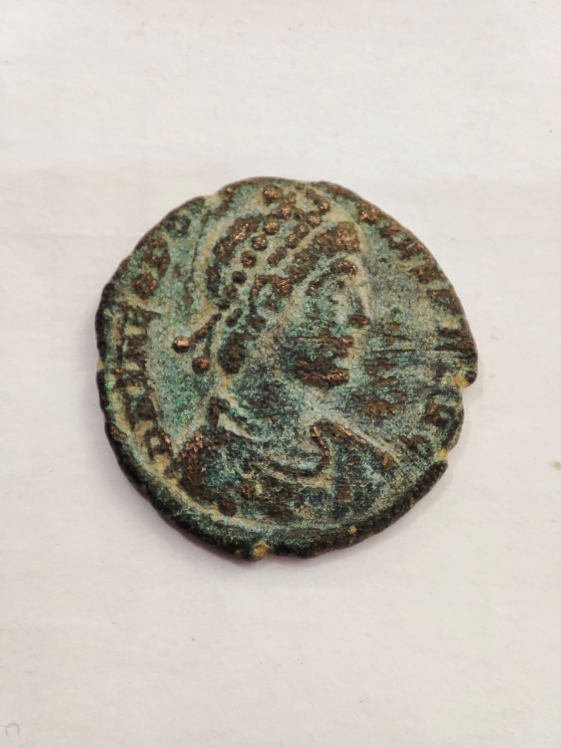Romeinse munt Theodosius I 379 - 395 N.C.
