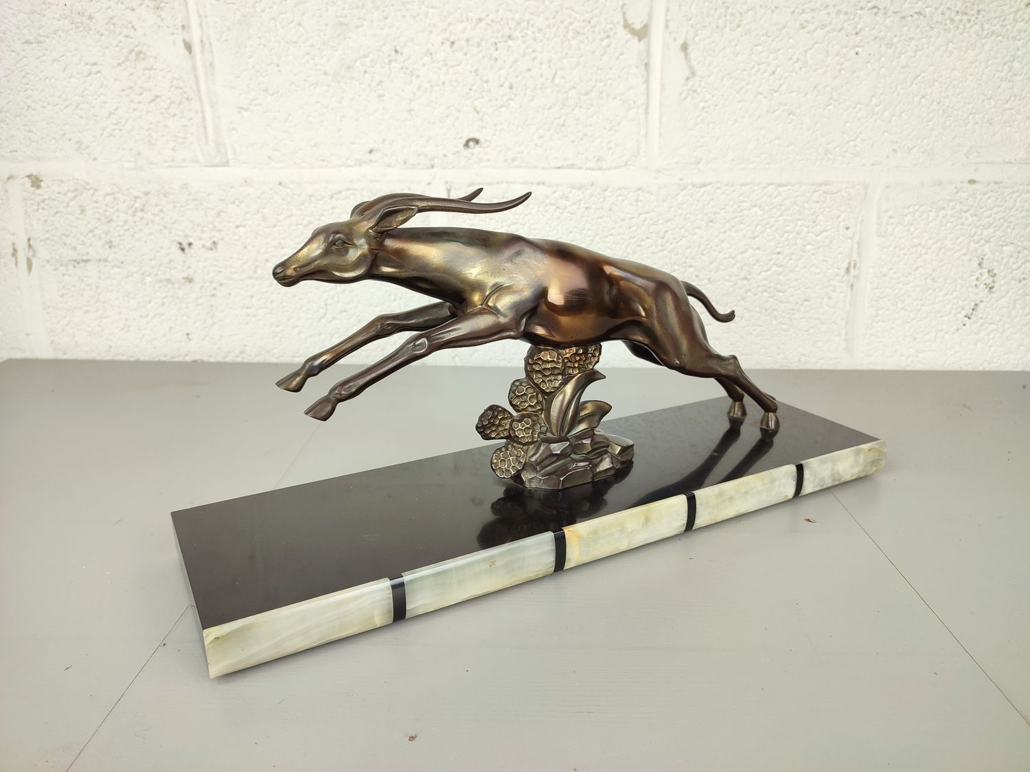 Large art deco statue Limousin