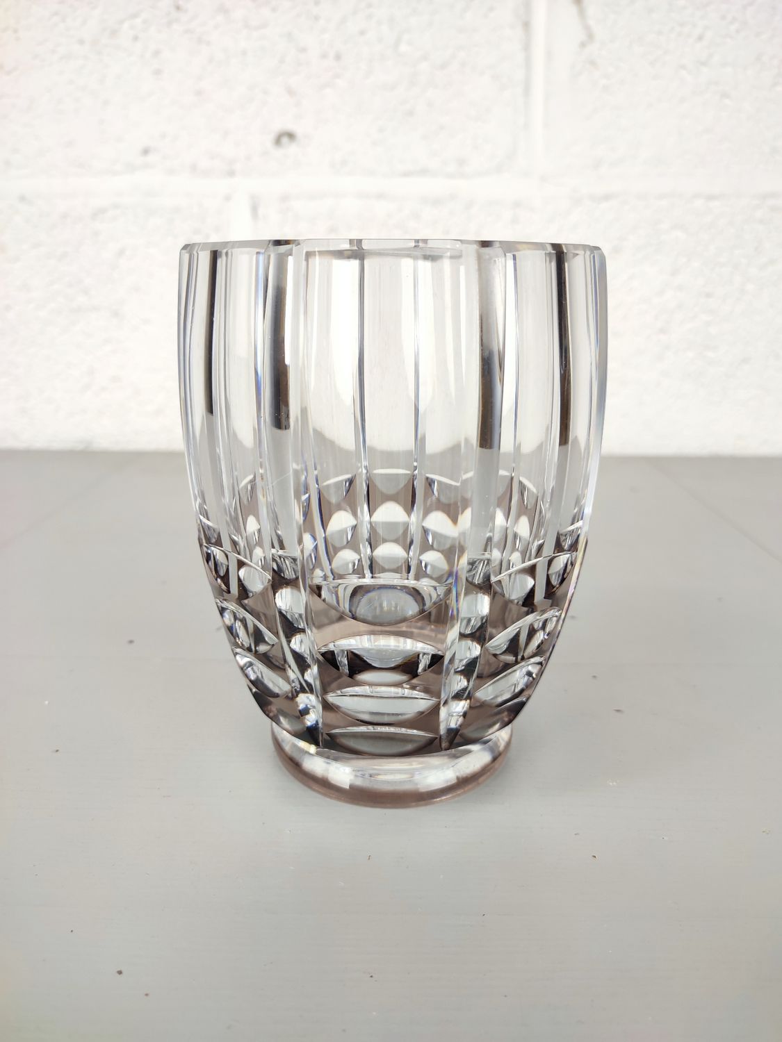 Crystal Val Saint Lambert vase