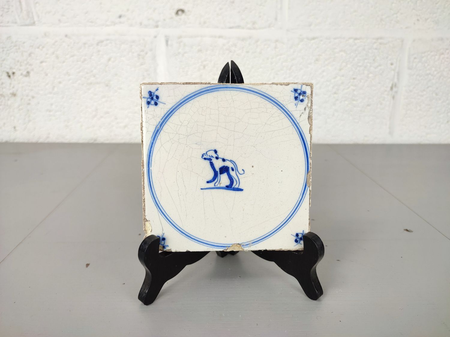 Antique Delft tile 18th century