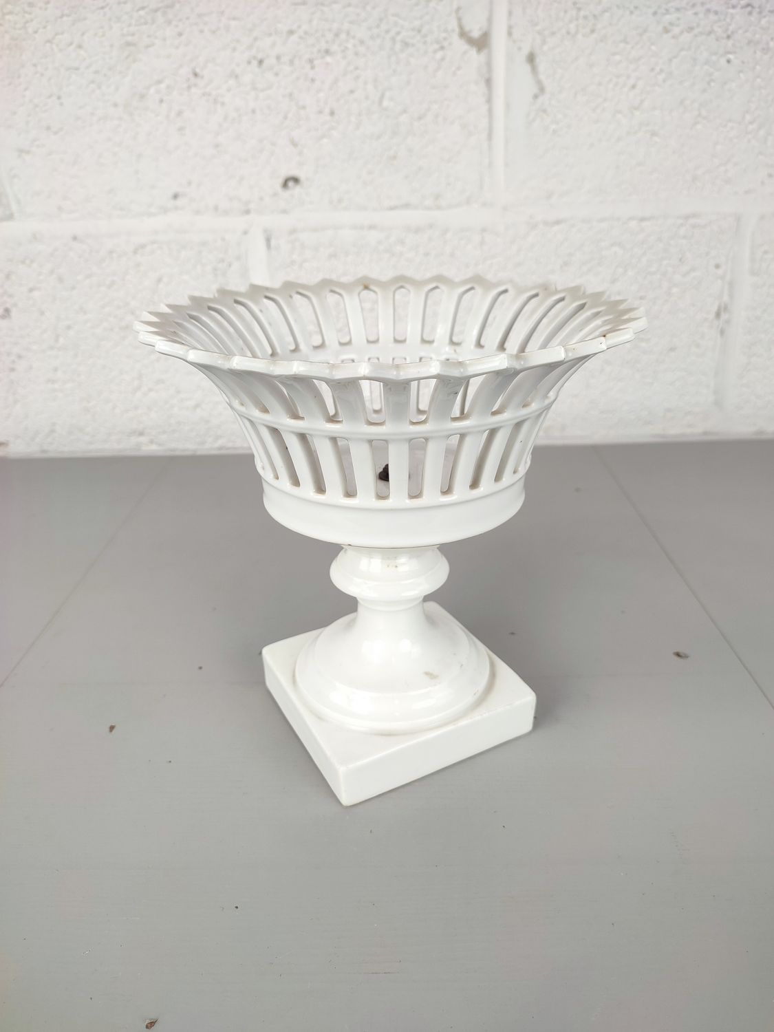 Antique French fruit bowl