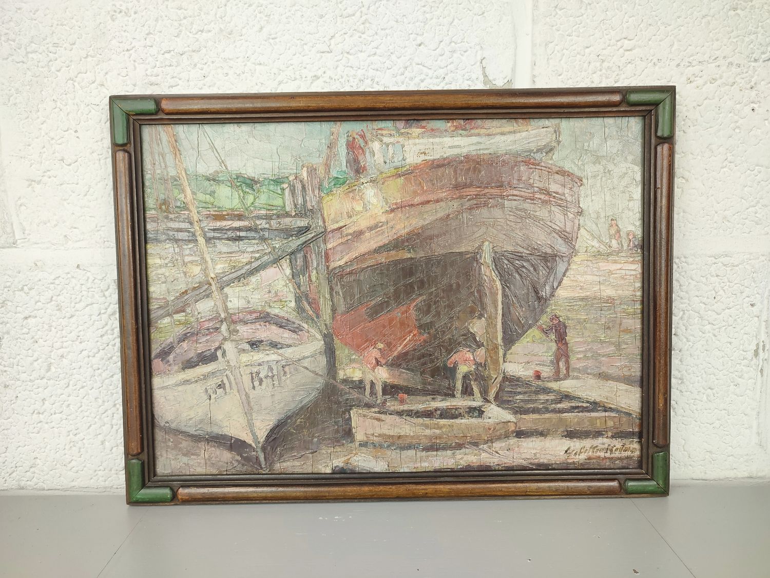 Gustave De Keukelaere - Maritime painting