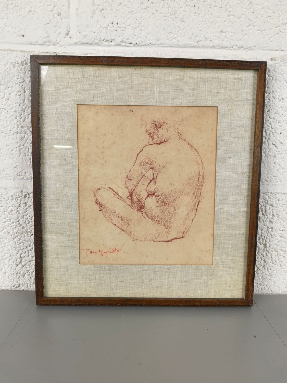 José Van Gucht - pencil drawing