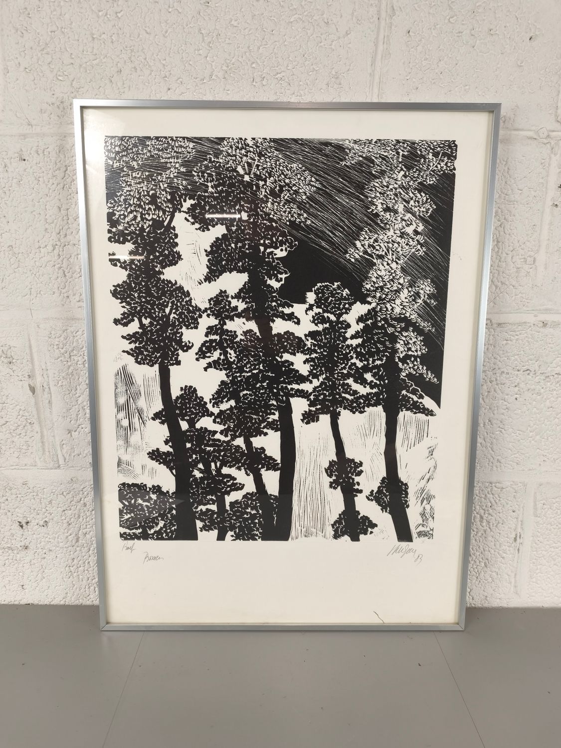 Jean-Jacques De Grave - Linocut