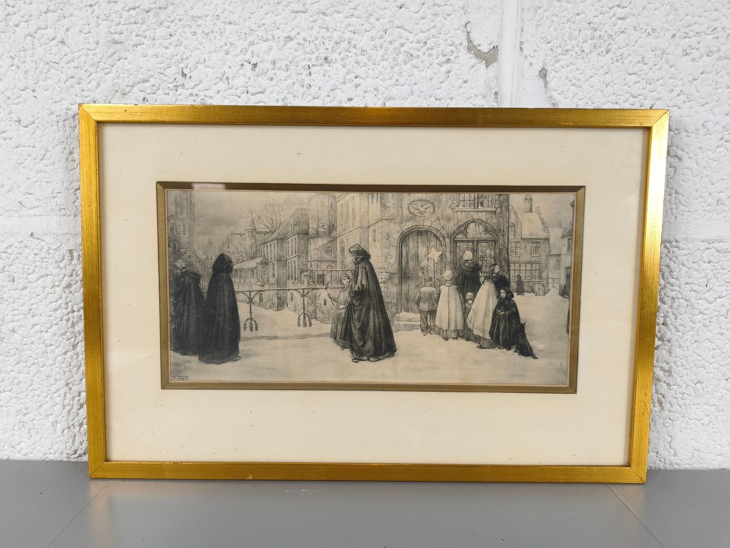 Alex. Aug. Hannotiau - etching - Bruges