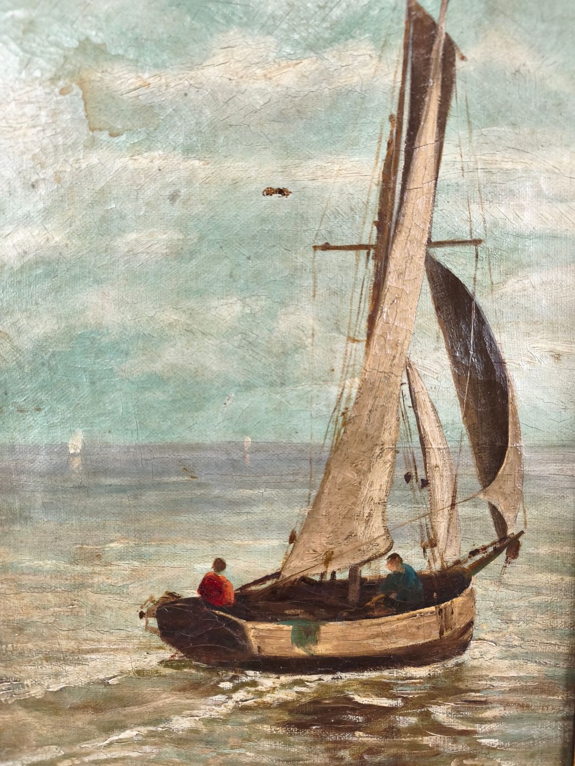 Maritime painting - to be restored