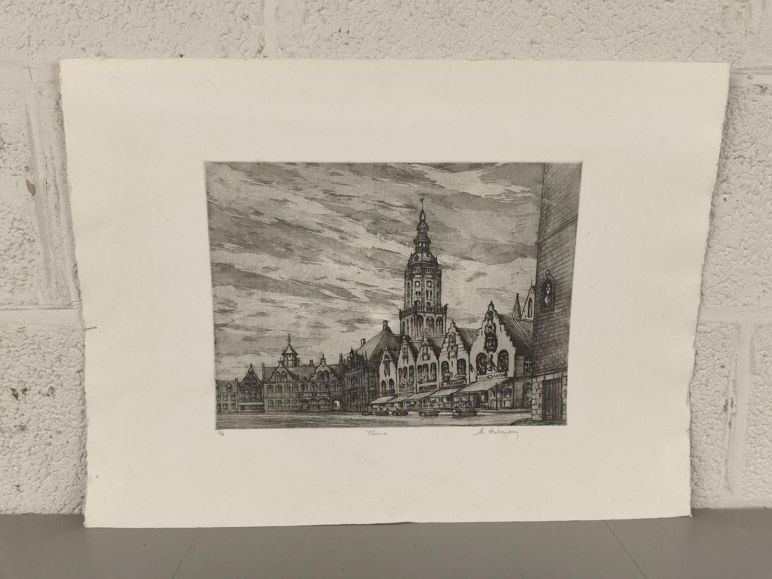 Antonissen - Etching - Veurne