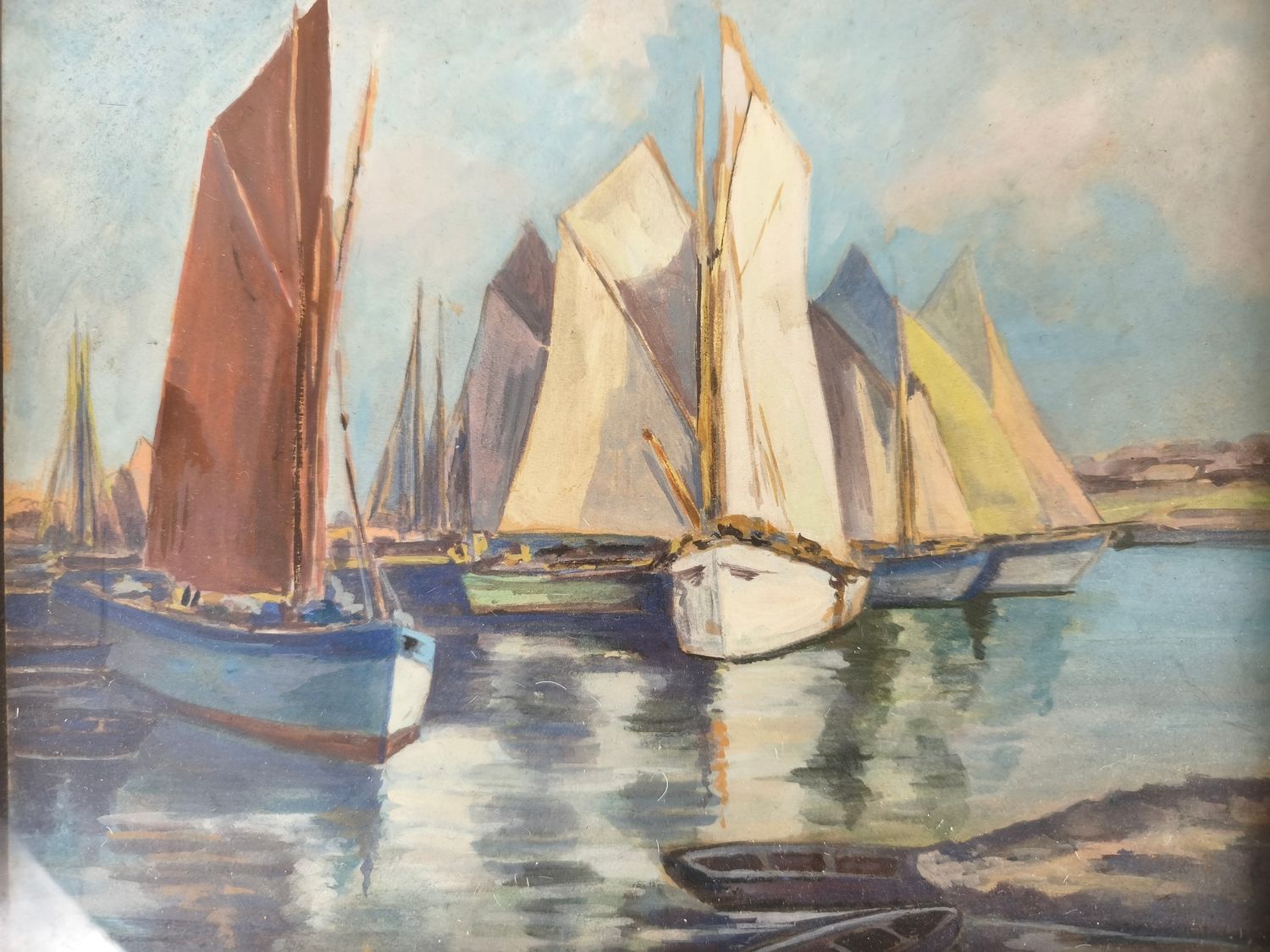E. Egmond - Maritime painting