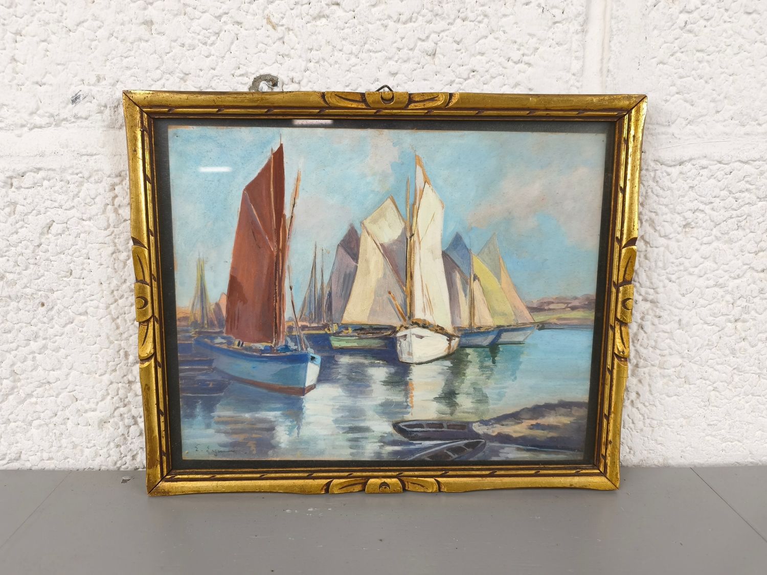 E. Egmond - Maritime painting