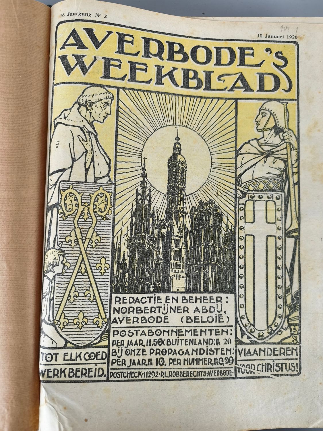 4x boek - Averbode&#39;s weekblad - 1926-1929