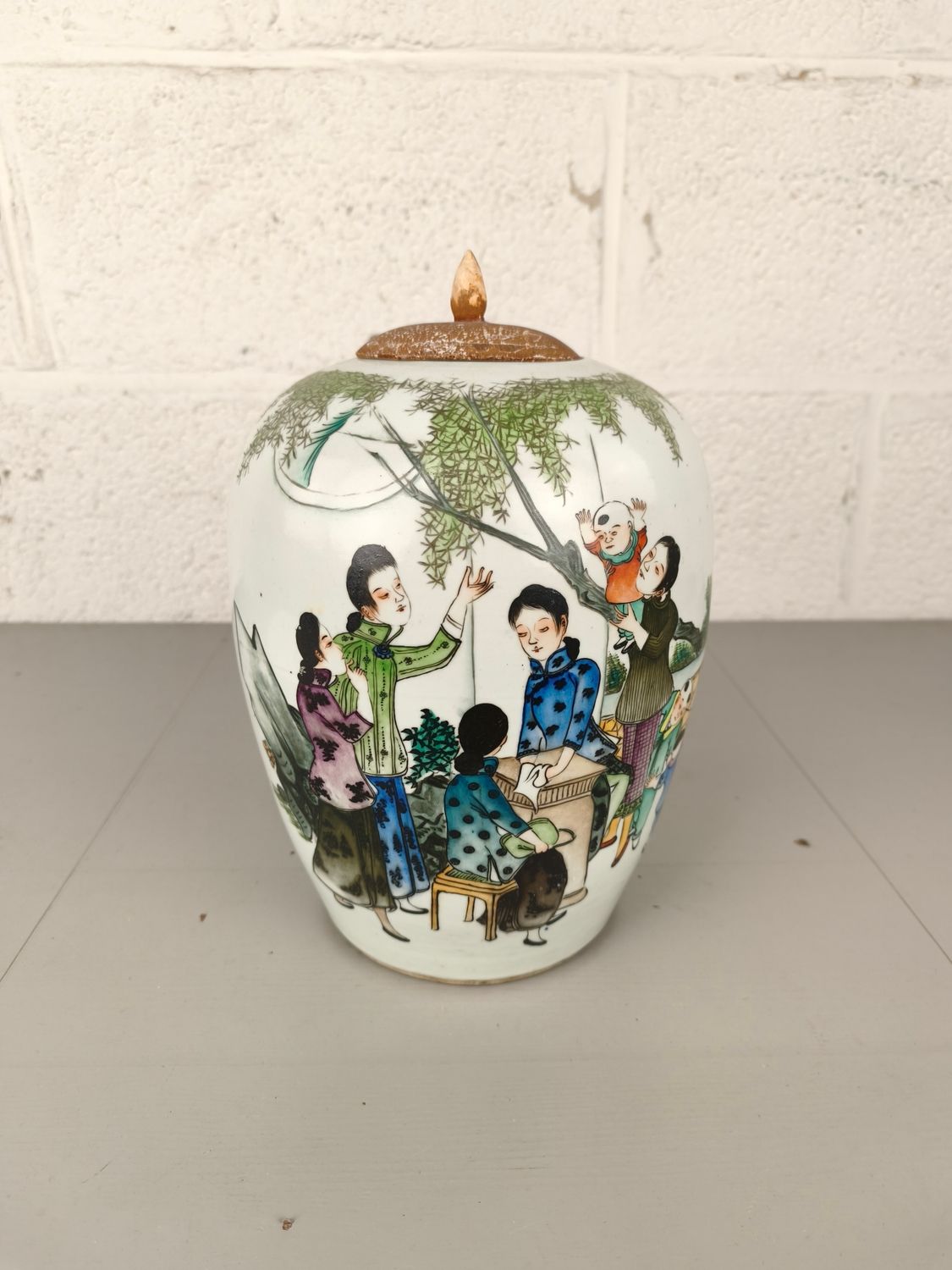 Antique Chinese ginger jar