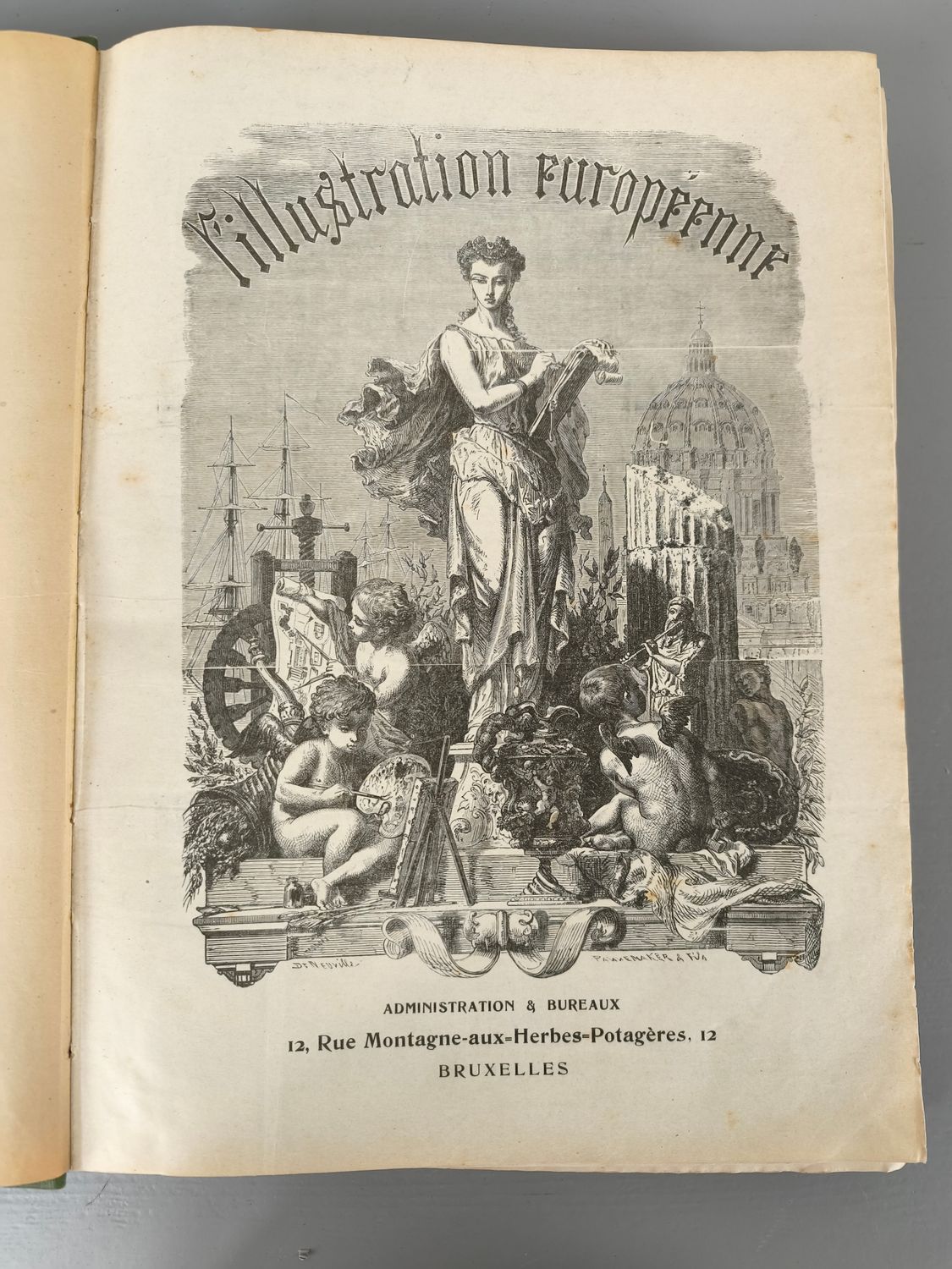Book: l&#39;Illustration Européenne - 1913