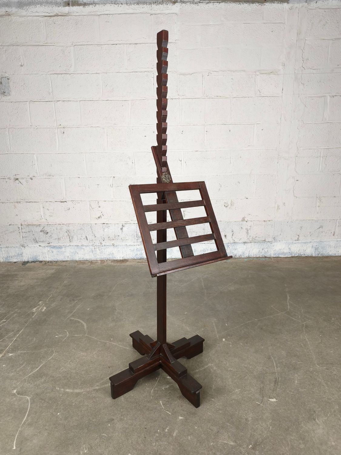 Large wooden music stand