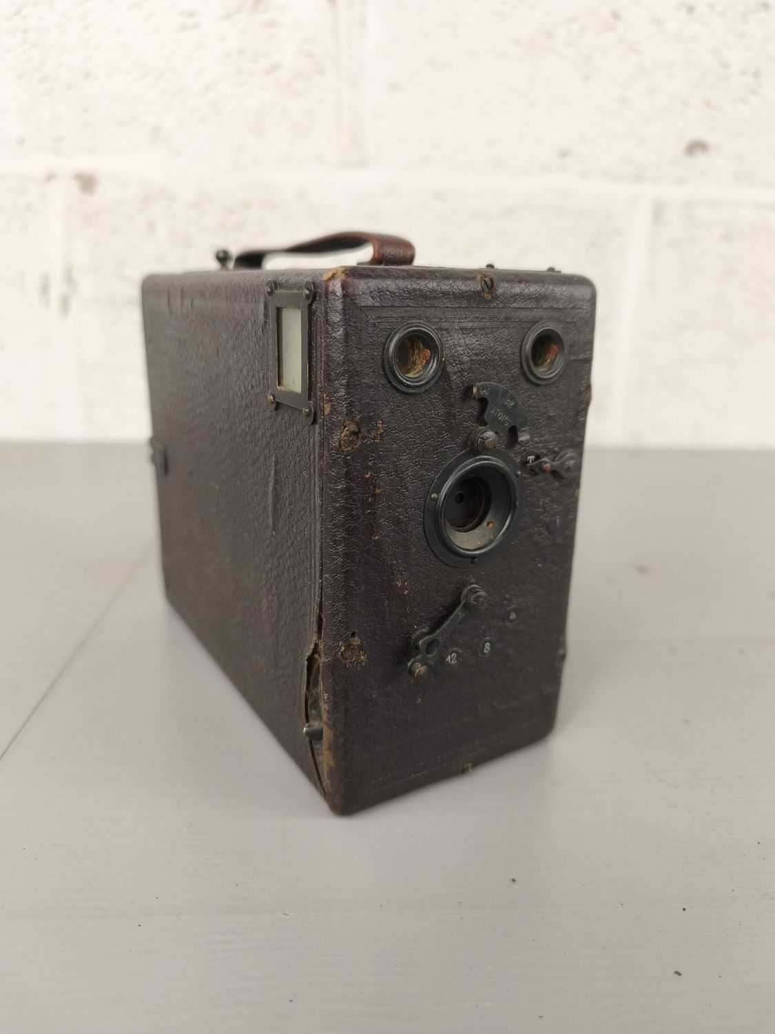Antique box camera